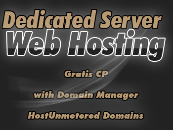 Low-cost dedicated servers hosting services